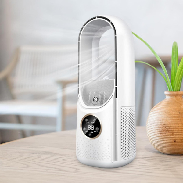 Висок клас 3-в-1 - Air Multiplier - безперков вентилатор , пречиствател и дифузер! Супер тих, с ниска консумация, стилен дизайн и качествени материали